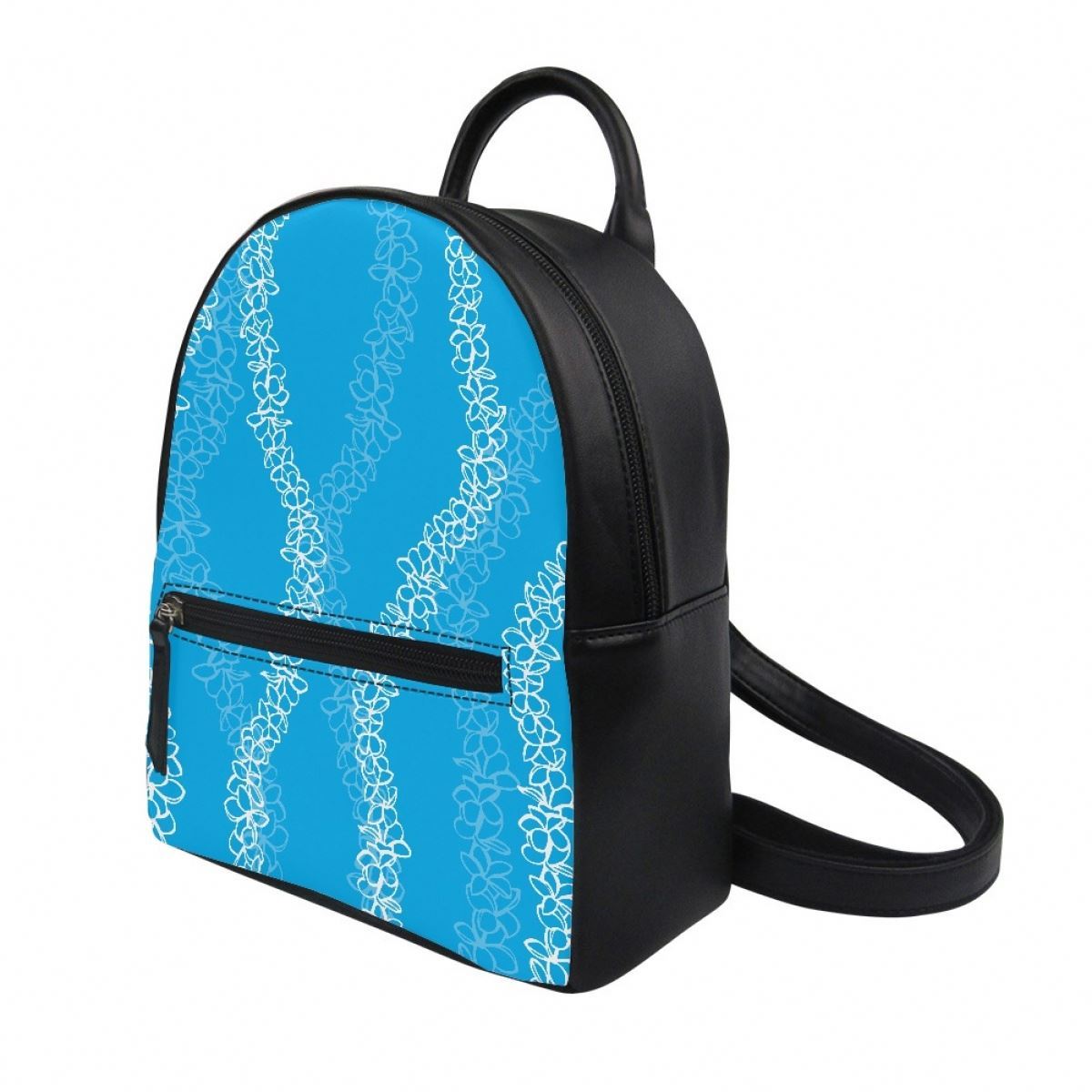 PU Leather Female School Bags - Custom Travel Knapsacks