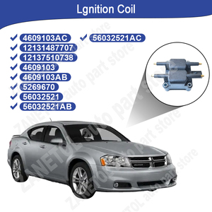 ZANETOL 4609103AC 12137510738 4609103 คอยล์จุดระเบิดสำหรับ CHRYSLER CIRRUS 1996-2000 สำหรับ DODGE AVENGER 	 อีเกิล ทาลอน ปี 1995-1999 - Product Image 4