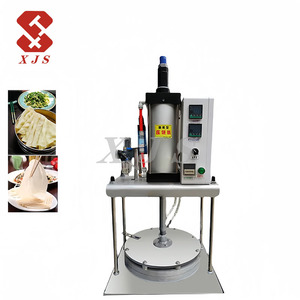Máquina de prensado de masa manual para hacer pan de tortilla blanca mexicana de harina de maíz - Product Image 1