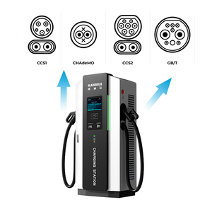 Stazione di Ricarica Commerciale per Veicoli Elettrici, Caricatore Rapido 80kW Tipo 1 e Tipo 2 - Product Image 5