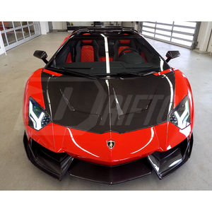 Capot avant populaire Aventador pour Lamborghini Aventador, en fibre de carbone sèche véritable - Product Image 3
