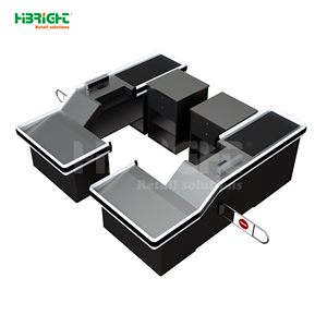 Mostrador de Caja Moderno Highbright con Estante para Dulces para Supermercados y Tiendas Minoristas - Product Image 2