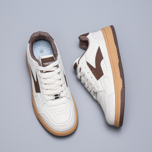 Chaussures de sport vintage tendance pour hommes, respirantes, avec semelle extérieure en caoutchouc, à lacets, <span class=keywords><strong>talon</strong></span> plat, baskets de marche, nouvelle collection pour hommes - Product Image 6