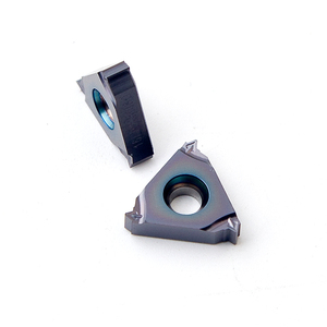 Fengyi 16NR2.00ISO-M Plaquette de tournage pressée, revêtement TIN/TIAIN, pour tournage de filetage à vitesse moyenne et élevée, OEM, 10 pièces, 16NR2.00ISO-M Tung - Product Image 2
