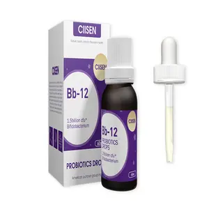 Oem Spijsverteringssysteem Vloeibaar Supplement Bb-12 Lactobacillus Rhamnosus Gg Lactase Lactobacillus Reuteri Samengestelde Probiotica Druppels