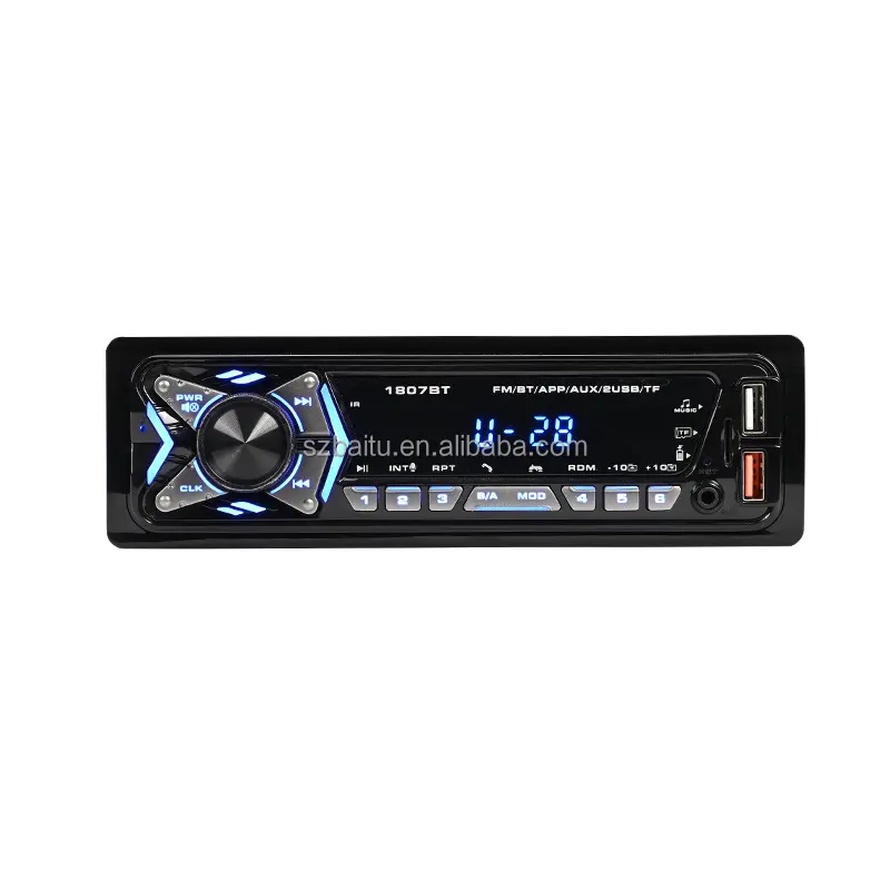 1din coche mp3 mp4 player con transmisor FM Bluetooth transmisor reproductor MP3 de carro estéreo de coche