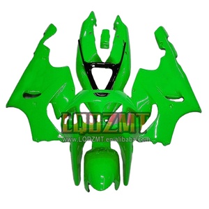 Carenado para <span class=keywords><strong>KAWASAKI</strong></span> <span class=keywords><strong>NINJA</strong></span> ZX750 ZX 7R 750 1996 1997 1998 <span class=keywords><strong>ZX7R</strong></span> <span class=keywords><strong>1999</strong></span> 191No.70 ZX 7 R, verde claro, 00 01 02 03, Bodys - Product Image 1