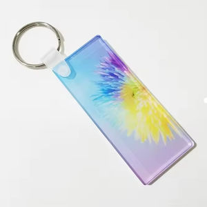<span class=keywords><strong>Porte</strong></span>-<span class=keywords><strong>clés</strong></span> transparent durable, impression recto, pendentif en <span class=keywords><strong>plexiglas</strong></span>, sublimation, matériau acrylique, <span class=keywords><strong>porte</strong></span>-<span class=keywords><strong>clés</strong></span> vierge en acier inoxydable - Product Image 5