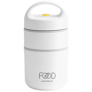 In acciaio inossidabile isolato scatola pranzo Porridge zuppa tazza per colazione doppio strato di cibo fiaschetta per bambini con cucchiaio - Product Image 6