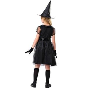 Ensemble de sorcière en tulle à manches bouffantes pour femmes, avec chapeau et gants, <span class=keywords><strong>costume</strong></span> de cosplay médiéval et Renaissance pour <span class=keywords><strong>Halloween</strong></span> - Product Image 3