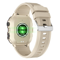 Reloj Inteligente QX11 con Pantalla IPS Cuadrada de 1.96 Pulgadas, Correa de Silicona Magnética, Resistente al Agua, Monitor de Actividad para Hombres, Compatible con Android