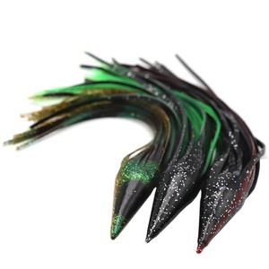 Gonne di calamaro gonne di polpo esche da traina in acqua salata esche da pesca in plastica morbida esche da pesca lucciole di polpo esche esche di calamaro gonna <span class=keywords><strong>esca</strong></span> <span class=keywords><strong>per</strong></span> branzino - Product Image 2