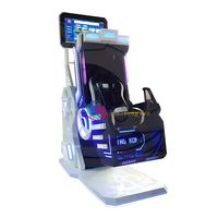 Simulador de Vuelo VR de 360 Grados con Rotación para un Jugador, Montaña Rusa de Péndulo Grande 720, Máquina de Silla 9D, Realidad Virtual Interior