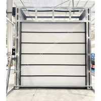 Porte rapide Bolang à haute fréquence d'ouverture, moderne, économe en énergie, anti-poussière, anti-vent, pour atelier et villa, à pliage rapide