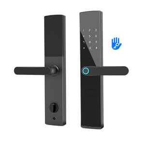 Giá tốt nhất 6068 Lỗ mộng ttlock tuya app điều khiển từ xa mật khẩu vân tay thẻ RFID thông minh Cửa Khóa cerradras inteligentes - Product Image 1