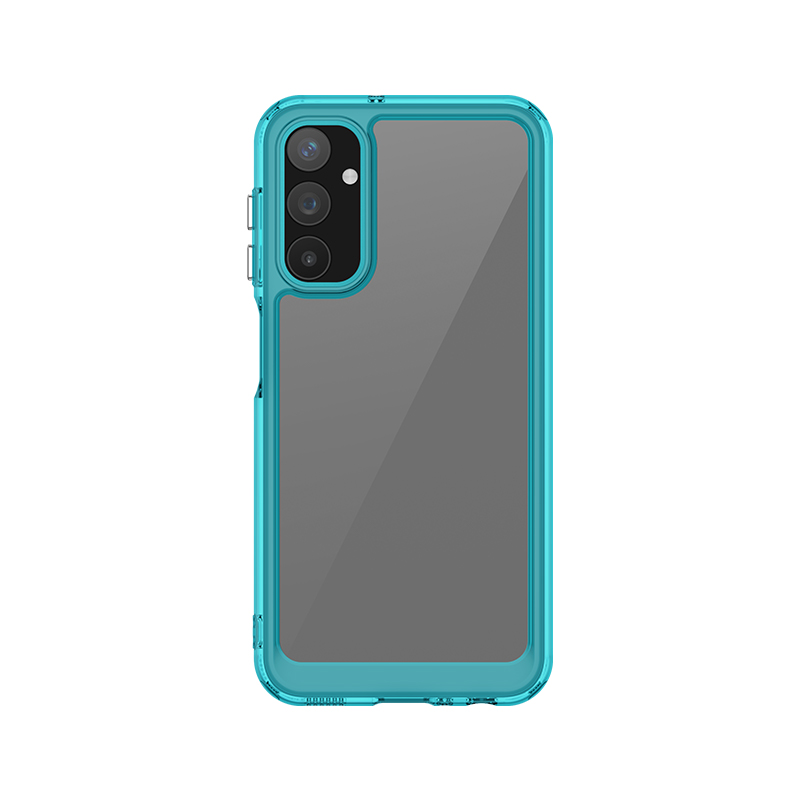 Transparent blue
