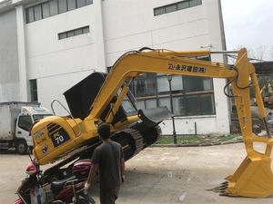 Komatsu PC70รถตักตีนตะขาบมือสอง CE ISO ได้รับการรับรอง2023รุ่น7ตันน้ำหนัก0.39เมตรเครื่องยนต์หลักความจุถัง - Product Image 6