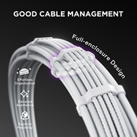 Kabel Ekstensi Asiahorse PCIE 5.0 Kit Kabel Power Supply Selubung Kabel Atx 24pin*1 + 8(4+4)pin*2+(12+4/3*8pin)*1