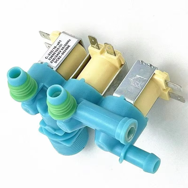 HY Samsung Washing Machine Inlet Water Valve DC62-00266E Manual Power 220-240V Three-way Electromagnetic 1 Year Warranty