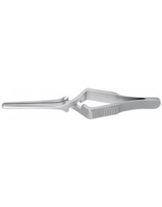 Debakey Cross Action Bulldog Abrazadera 12cm Instrumentos quirúrgicos cardiovasculares Calidad alemana Acero inoxidable Certificado CE Mahersi - Product Image 1
