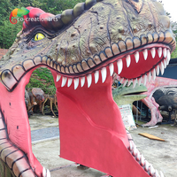 Équipement électronique de simulation de parc d'attractions crocodile de simulation électronique