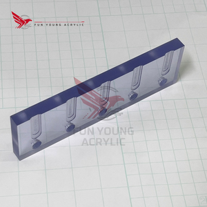 Custom ESD Anti-Static PVC <b>Sheet</b> (<b>Clear</b>/Light Blue) CNC Cut for Semiconductor Cleanroom Equipment Protection - Product Image 4