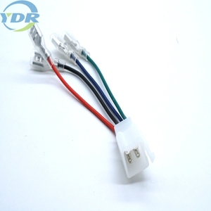 110 250 187 Terminal 2.8 Laki-laki Perempuan 2*2P Kabel DJ611-2.8 250 6.3Mm Sepeda Motor Kawat Harness - Product Image 1
