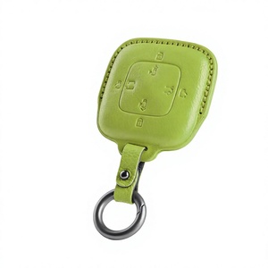 Accessoires de clé de voiture en cuir YFL de haute qualité, étui de protection pour clé intelligente, housse pliable pour clé NIO ONVO L60 L90 Onvo - Product Image 2