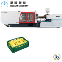 Horizontale 550T doosmaakmachine met energiebesparing voor op maat gemaakte bananen- en ananaskratten