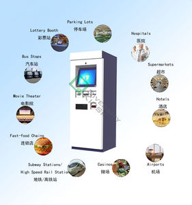 Kiosque de paiement en espèces pour Machine à laver automatique de voiture, Application extérieure, carte bancaire de crédit, Scanner QR à pièces de monnaie - Product Image 5