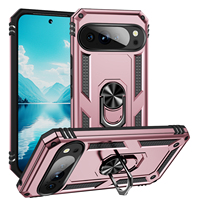 Étui de téléphone portable antichoc en TPU avec protection d'appareil photo et support annulaire pour Google Pixel 10/9/8/7/6/10A Pro