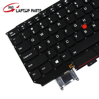 Teclado de Repuesto para Portátil ThinkPad X1 Carbon con Retroiluminación, 6.ª Generación 20KH 20KG, Teclado Original para Portátil Lenovo