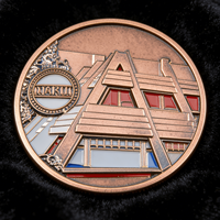 Fabricant de pièces de monnaie métalliques sur mesure, vente en gros, placage bicolore, personnalisation en vrac, promotion marketing, laiton de qualité supérieure