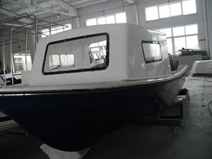 Grandsea Nouveau Panga-700C 7m/23ft Bateau <span class=keywords><strong>de</strong></span> pêche en fibre <span class=keywords><strong>de</strong></span> verre avec cabine et auvent, moteur hors-bord à essence pour utilisation multi-usage en eau et sports nautiques - Product Image 5