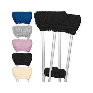 Yingluo Cane Handle <b>Pads</b> Two Pairs Black Blue Off White Pink Gray For Elderly And Disabled <b>Walking</b> Support - Product Image 1