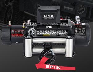 QSF 12000Lbs 12V Vehículo todoterreno <span class=keywords><strong>SUV</strong></span> Jeep Vehículo todo terreno Rescate y grúa de rescate Cabrestante eléctrico de CC - Product Image 3