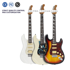 Guitare électrique GALYDA 2026 - Corps en peuplier, manche en érable, incrustations en palissandre, micros S-S-H, 22 frettes, pour le rock - Product Image 1