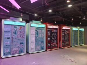 Máquina de Karaoke con Diseño Innovador, Función de Video <span class=keywords><strong>y</strong></span> Música, Operada con Monedas, VGA, Doble Electrónica, para Sala de KTV, Mini Cabina de Karaoke - Product Image 4