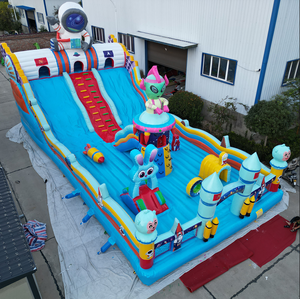 Sân thương mại Nhà bị trả lại chướng ngại vật bơm hơi lâu đài bouncy trượt lớn cho lứa tuổi 3-6,8-12, nhà nhảy ngoài trời - Product Image 6