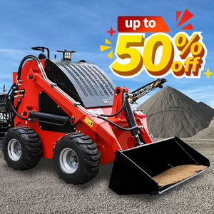 SAAO زلق صغير سهل الخدمة مع محرك زاحف سعة دلو التنقل كفاءة تشغيل عالية - Product Image 1