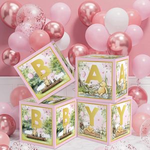 Scatola Regalo Trasparente per Palloncini con Design a Sorpresa per Feste di Compleanno di Bambini e Neonati - Product Image 1