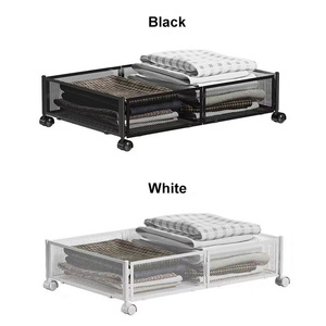 Almacenamiento de ropa y juguetes para niños, contenedor de almacenamiento de ahorro de espacio multifunción de Metal rectangular plegable - Product Image 5