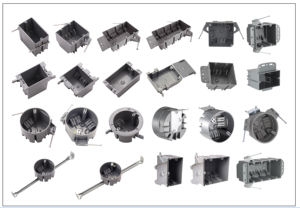 经 ETL 认证 1 位 24 铜线 新型 PVC 电气接线盒 非金属插座盒 开关盒 手工盒 - Product Image 5
