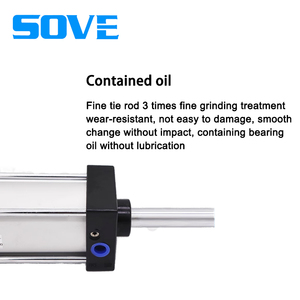 SOVE פנאומטי צילינדר סטנדרטי דחף גבוה Airtac צילינדר סטנדרטי דחף גדול קטן SC פנאומטי צילינדר - Product Image 6