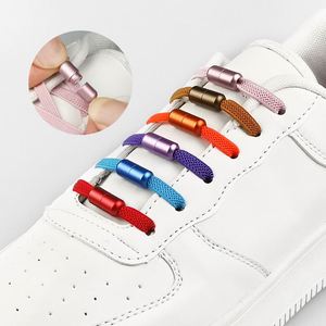 Color Metal Capsule Buckle Magnetic Lock Magnetic Lock Lazy Shoelaces for Kids - Product Image 2