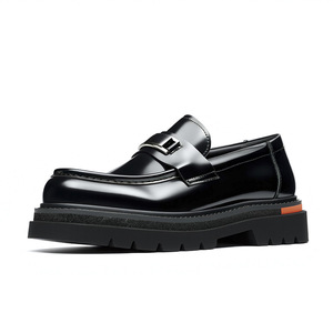 Botas Clásicas de Tobillo para Hombre, Diseño Personalizado de Alta Gama, Otoño, Cuero Genuino, Cómodas, Antideslizantes, Casuales - Product Image 1