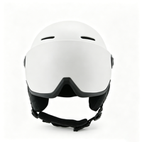 Casque de ski unisexe certifié CE SH-21, matériau PC+EPS durable, ajustement réglable, coussinets d'oreille personnalisés, protection de la tête pour le sport