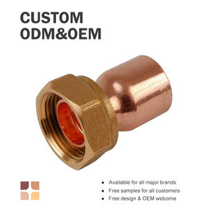 Conector <span class=keywords><strong>de</strong></span> grifo recto y curvado, Conector <span class=keywords><strong>de</strong></span> cobre con/<span class=keywords><strong>sin</strong></span> soldadura, venta al por mayor, venta directa <span class=keywords><strong>de</strong></span> fábrica - Product Image 6