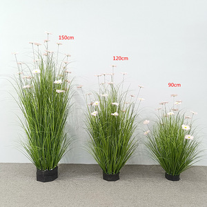 Petites <span class=keywords><strong>plantes</strong></span> artificielles vertes en pot de style nordique, haute simulation, respectueuses de l'environnement, pour mariage et salle de diffusion en direct - Product Image 4