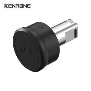 Cylindre <span class=keywords><strong>de</strong></span> verrouillage NFC passif pour volet roulant, étanche IP65, anti-blocage, bouton escamotable pour salle d'équipement, entrepôt, <span class=keywords><strong>porte</strong></span> à enroulement - Product Image 3